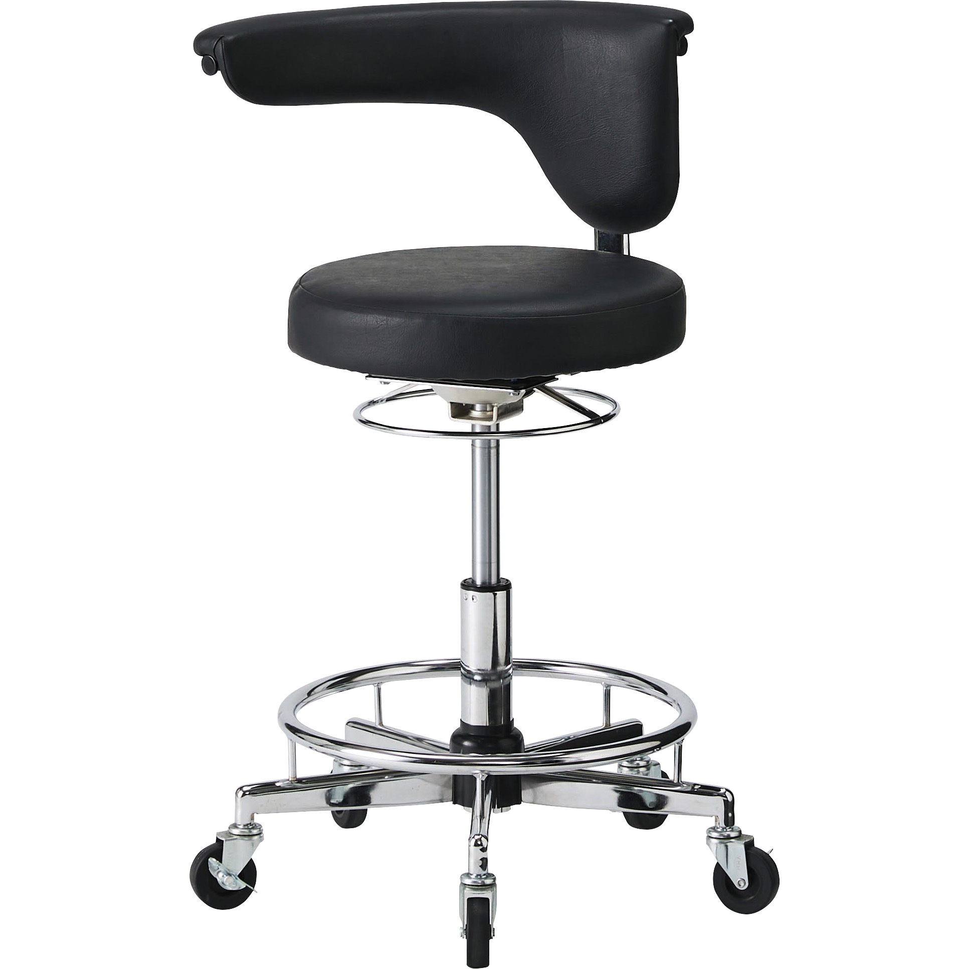 BJK-154 オフィスチェア 井上金庫販売 肘掛なし キャスターあり ガスシリンダー式座昇降   BJK-154