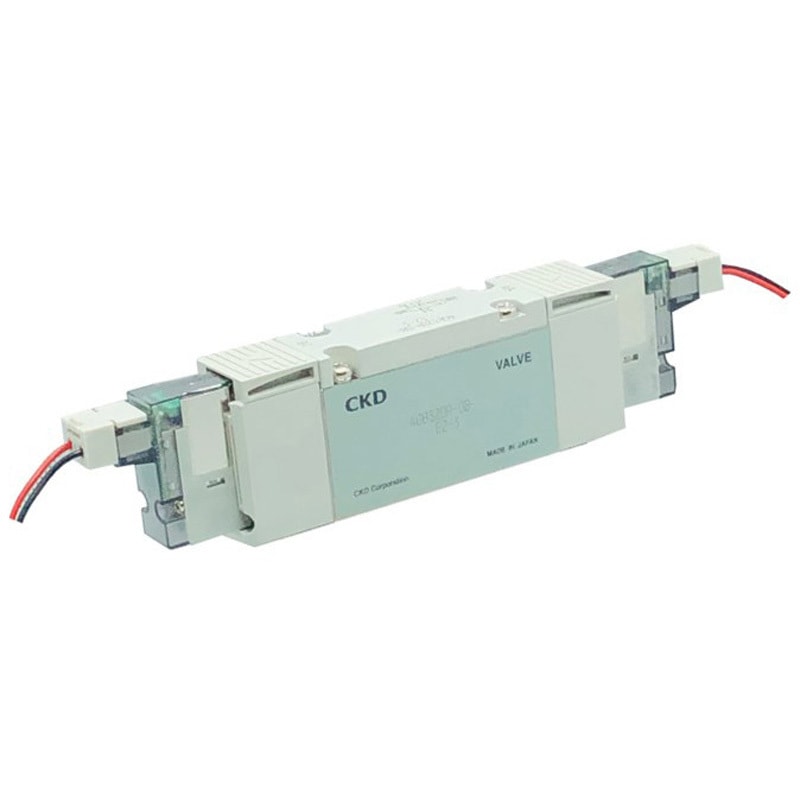 みー　4点 4GB349R-00-E20MHE-4 パイロット式5ポート弁 ベース配管 ベース搭載用