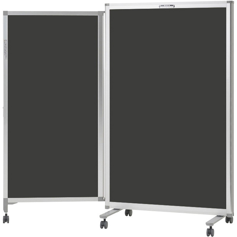 ES-1509-2C BK パーティション トーカイスクリーン 合板・紙パネル ブラック色 高さ1500mm 1箱 ES-1509-2C BK 52,788円