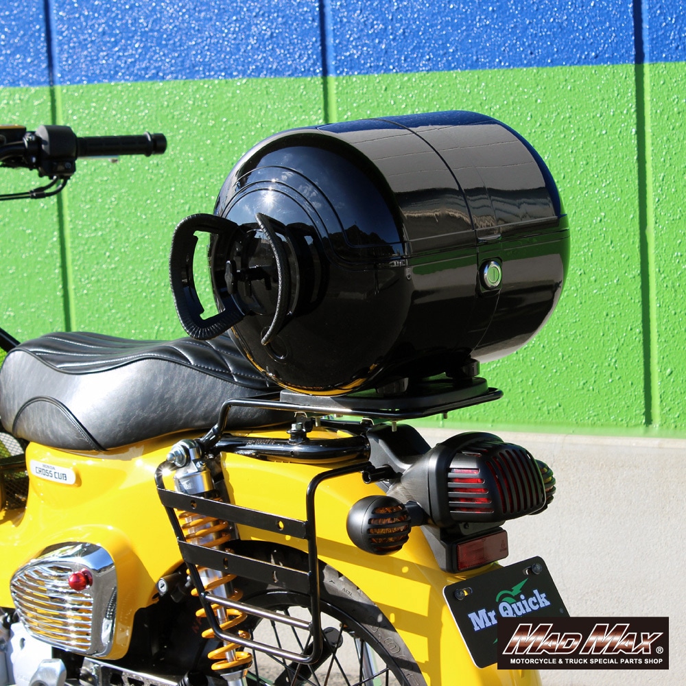 MM18-BM50L-BK バイク用 リアボックス ボムちゃん 33L トップケース 1