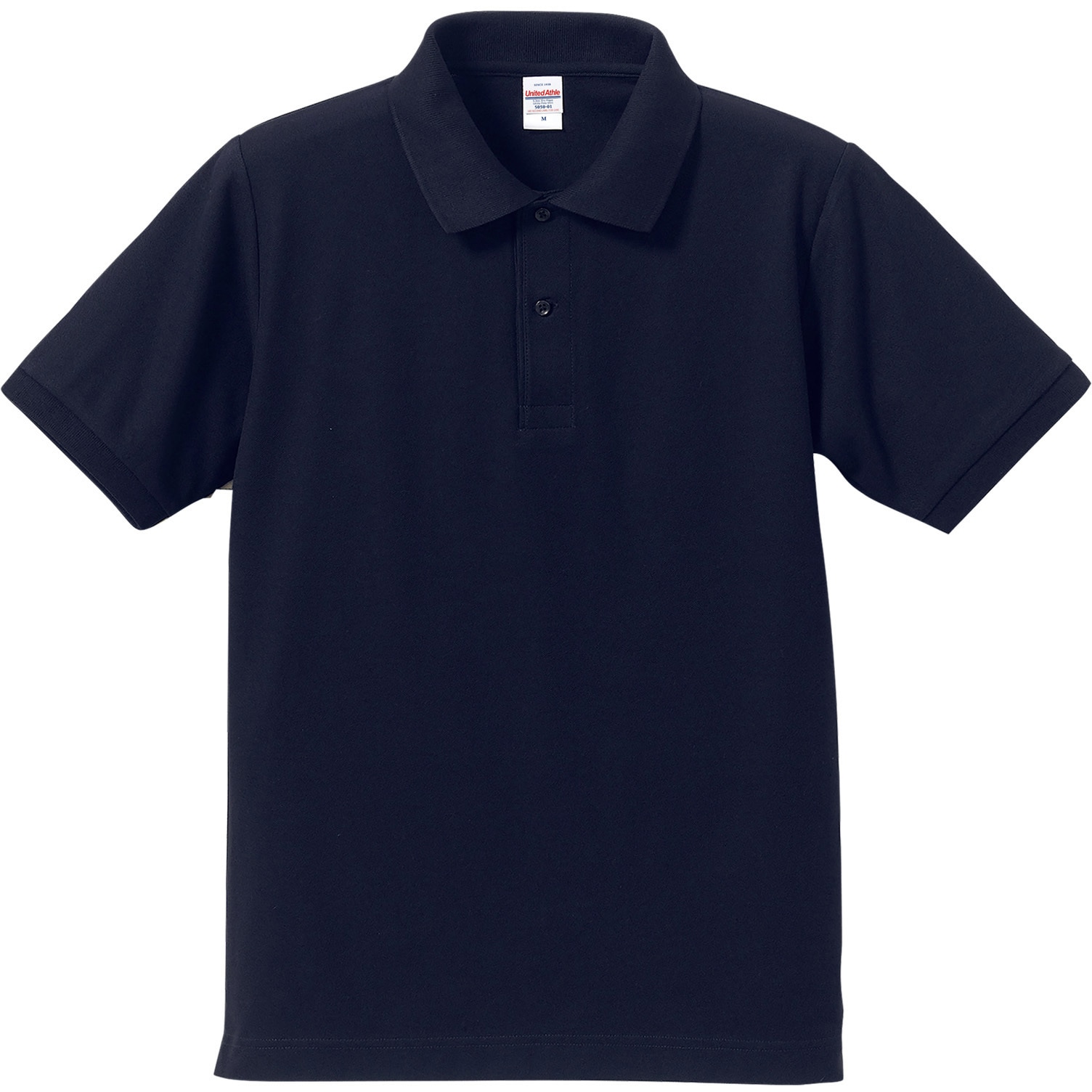 [ユナイテッドアスレ] 5.3オンス ドライカノコ ユーティリティー ポロシャツ 505001 [メンズ] (ネイビー(10枚セット), XL) 5050ー01 5.3オンス ドライ カノコ ユーティリティーポロシャツ