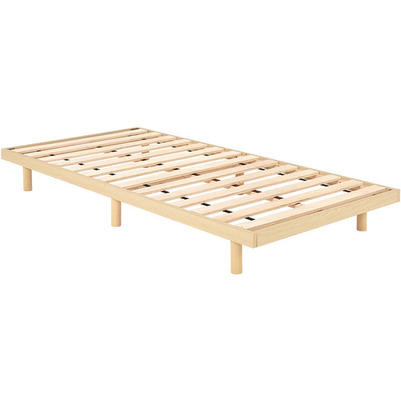 WB-7800S-NA ベッド すのこベッド ヘッドレス フロアベッド 頑丈タイプ