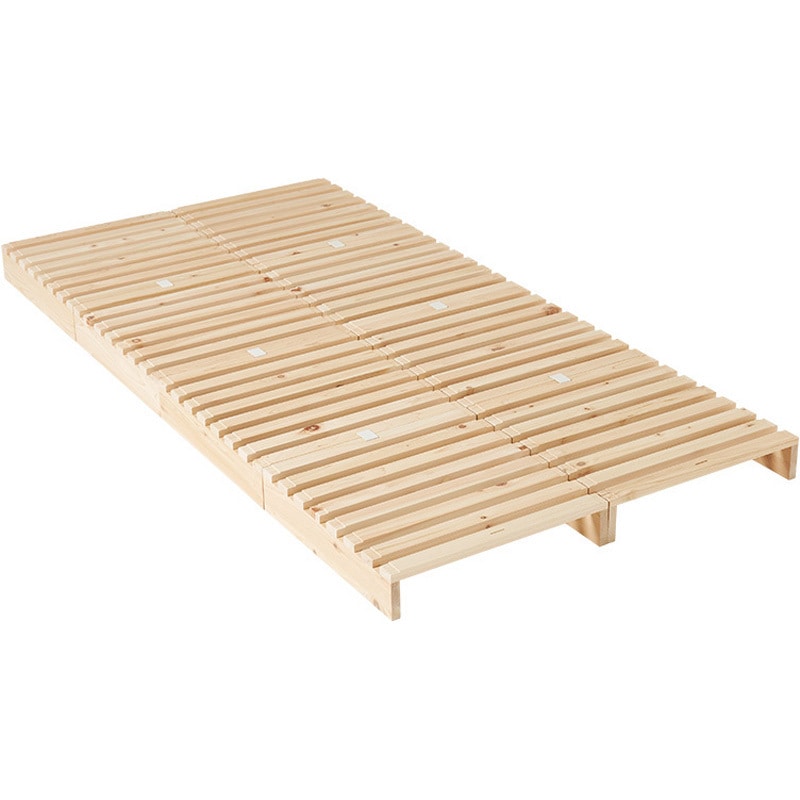 すのこベッド　パレットベッド　フレームのみ パレットベッド シングルベッド 木製 杉 正方形 8枚 おしゃれ ベッド