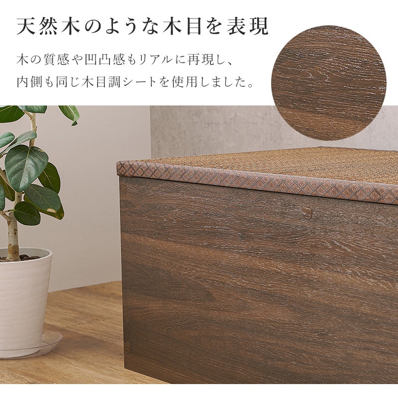 RUD-1159NA 4サイズから選べる 収納付き ユニット畳 小上がり 畳 萩原