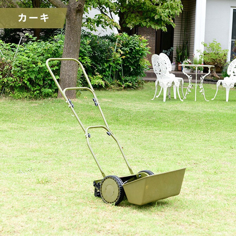 KKM-200 芝刈り機 刈る刈るモア YAMAZEN(山善) 刈込み幅200mm 【通販