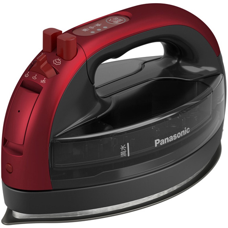 NI-WL609-R コードレススチームアイロン (レッド) 1台 Panasonic