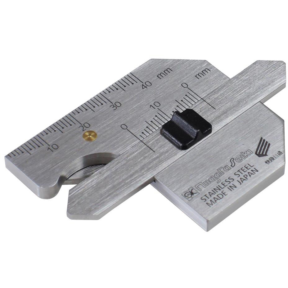 WG-1FKD 溶接ゲージ 1個 SK(新潟精機) 【通販モノタロウ】