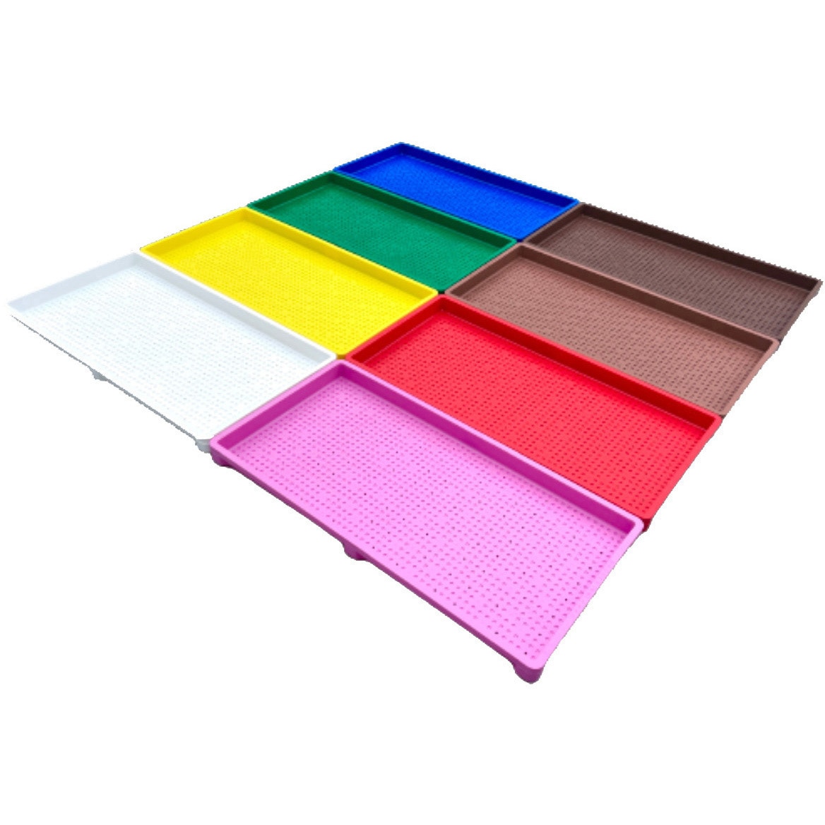 ピンク 育苗箱 稚苗用 中定樹脂 96穴