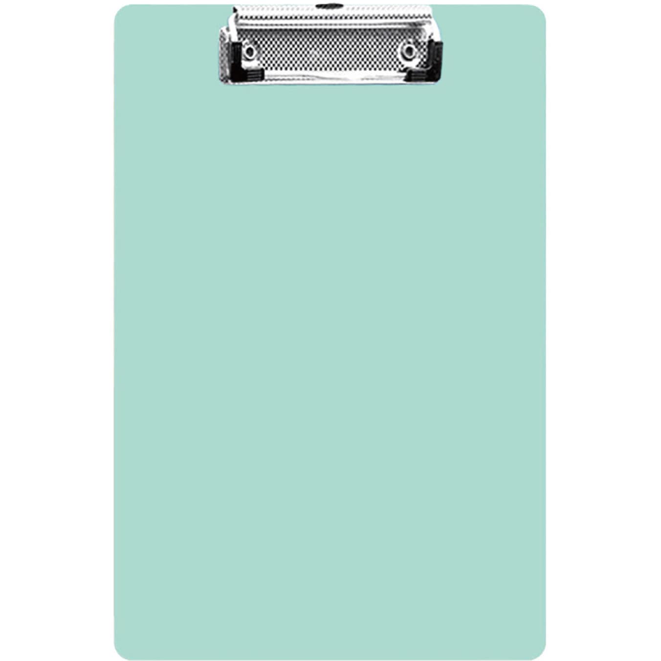 AFF-CCB001-GR カラークリップボード A4～A6対応 バインダー 縦 AFF