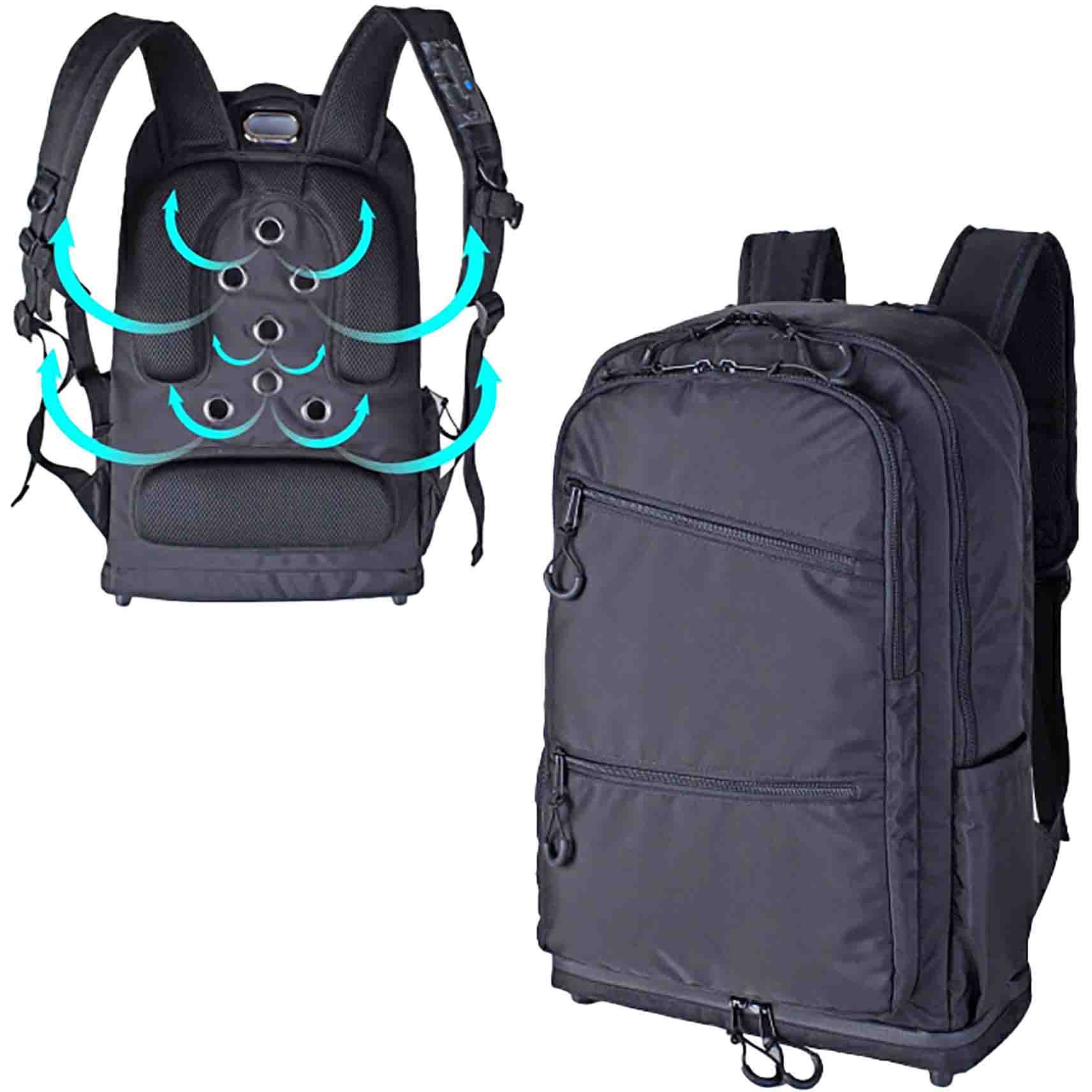 2225 SIERRA FIELD ファン付リュック バッテリー付き 2225 25L SIERRA FIELD ブラック色