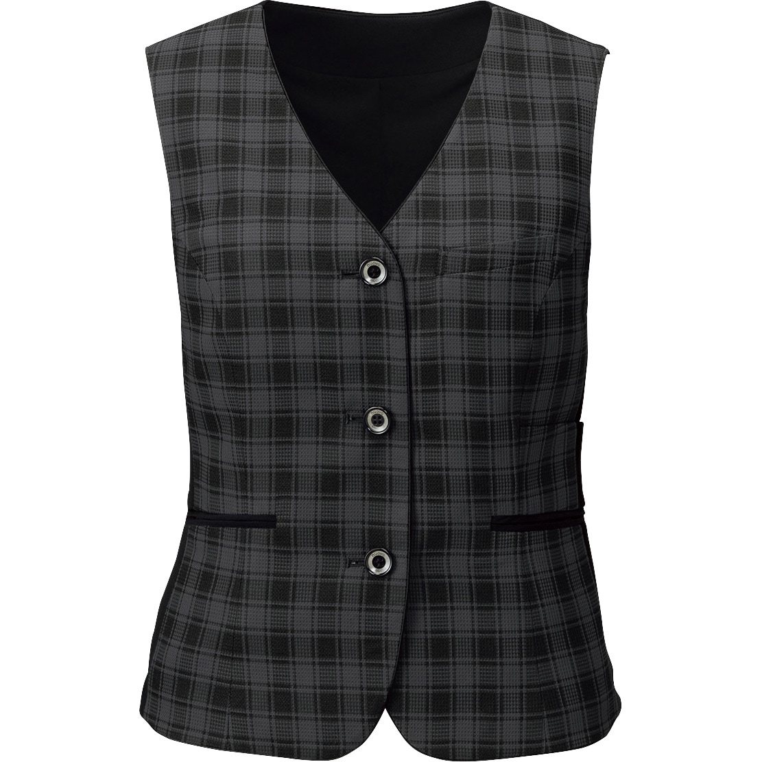 FV36401 ベスト フォーク(Nuovo) 女性用 チャコールグレー色 17号サイズ  FV36401