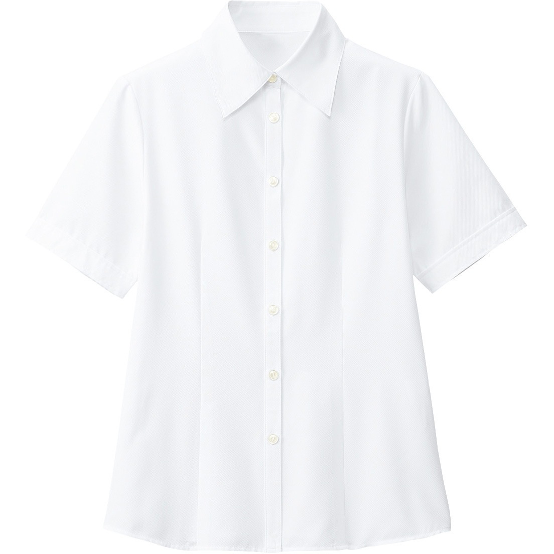 SB7002 ブラウス(半袖) フォーク(Nuovo) 女性用 ホワイト色 5号サイズ  SB7002 5,268円