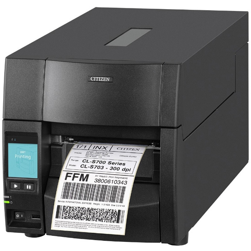 CL-S700ⅢNNJ サーマルラベルプリンター シチズンシステムズ サイズ255