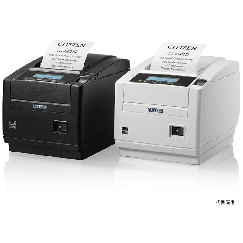 CT-S801ⅢS3NNJBKP レシートプリンター シチズンシステムズ サイズ145