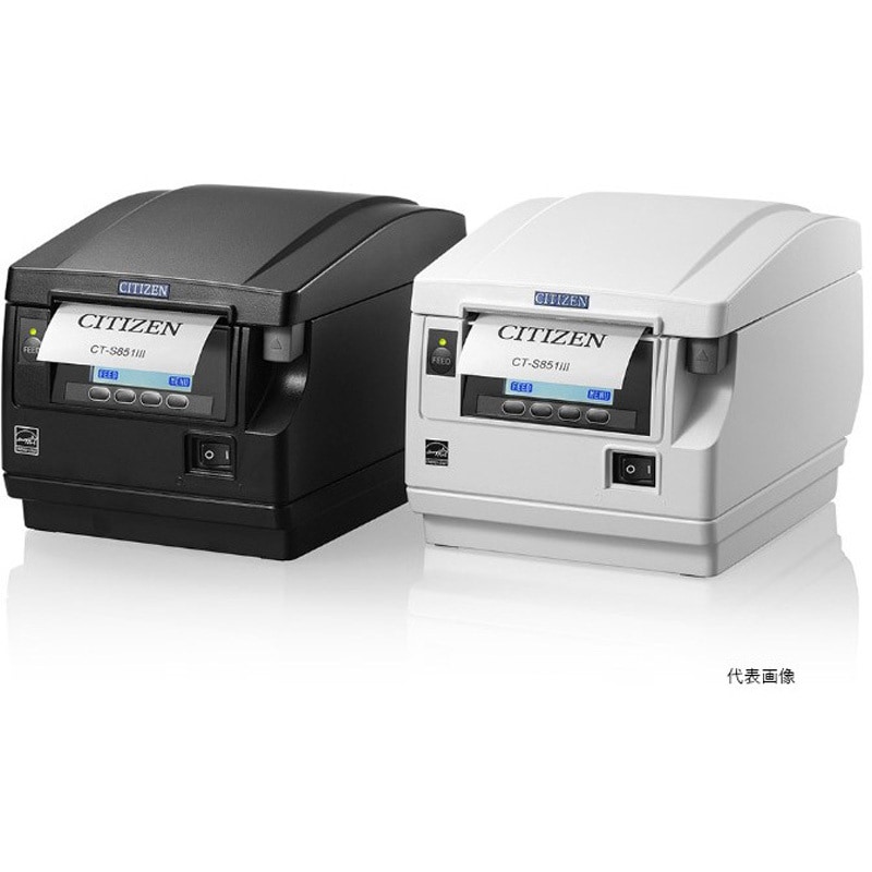 CT-S851ⅢS3ET2JPWP レシートプリンター シチズンシステムズ サイズ145×192×142mm