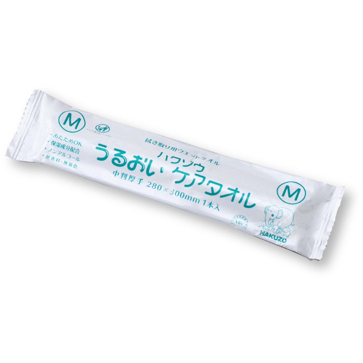 2601000 ハクゾウうるおいケアタオル 1ケース(100本×6袋) ハクゾウメディカル 【通販モノタロウ】 7,038円