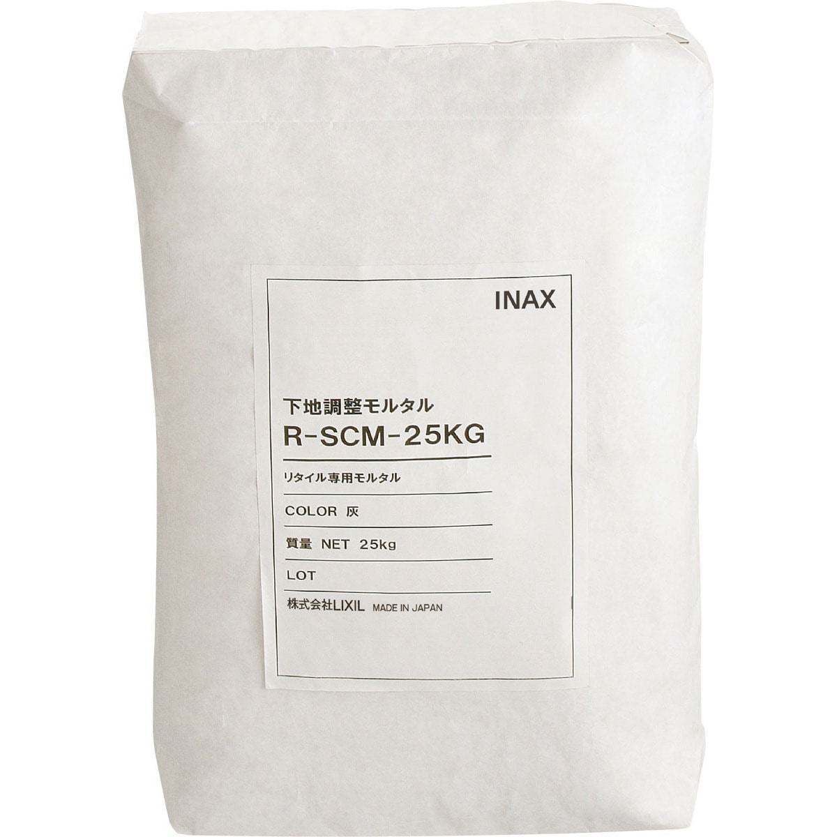 (JR)R-SCM-25KG 下地調整モルタル 1ケース INAX(LIXIL) 【通販モノタロウ】
