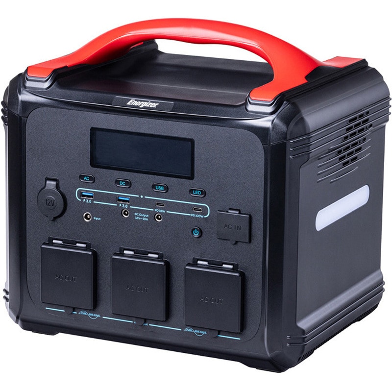 新品未開封Energizerポータブル電源　PPS1100W2F PPS1100W2F リン酸マンガンリチウムイオン ポータブル電源 ENERGIZER