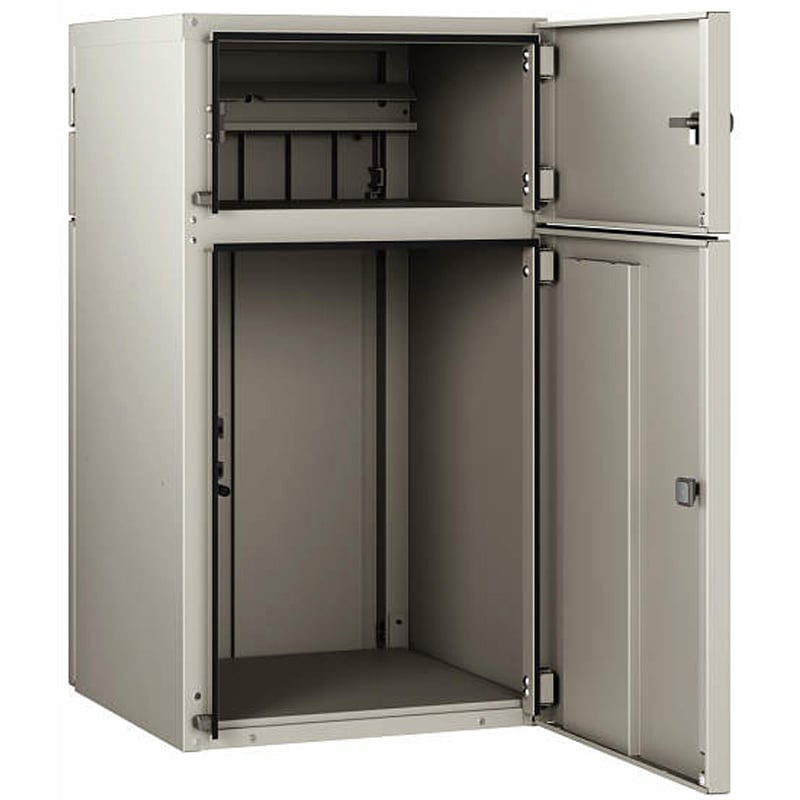 AJUPB-2WAR-10-XA ルシアス 宅配ポスト2型 前入れ後ろ出し 右勝手(木調