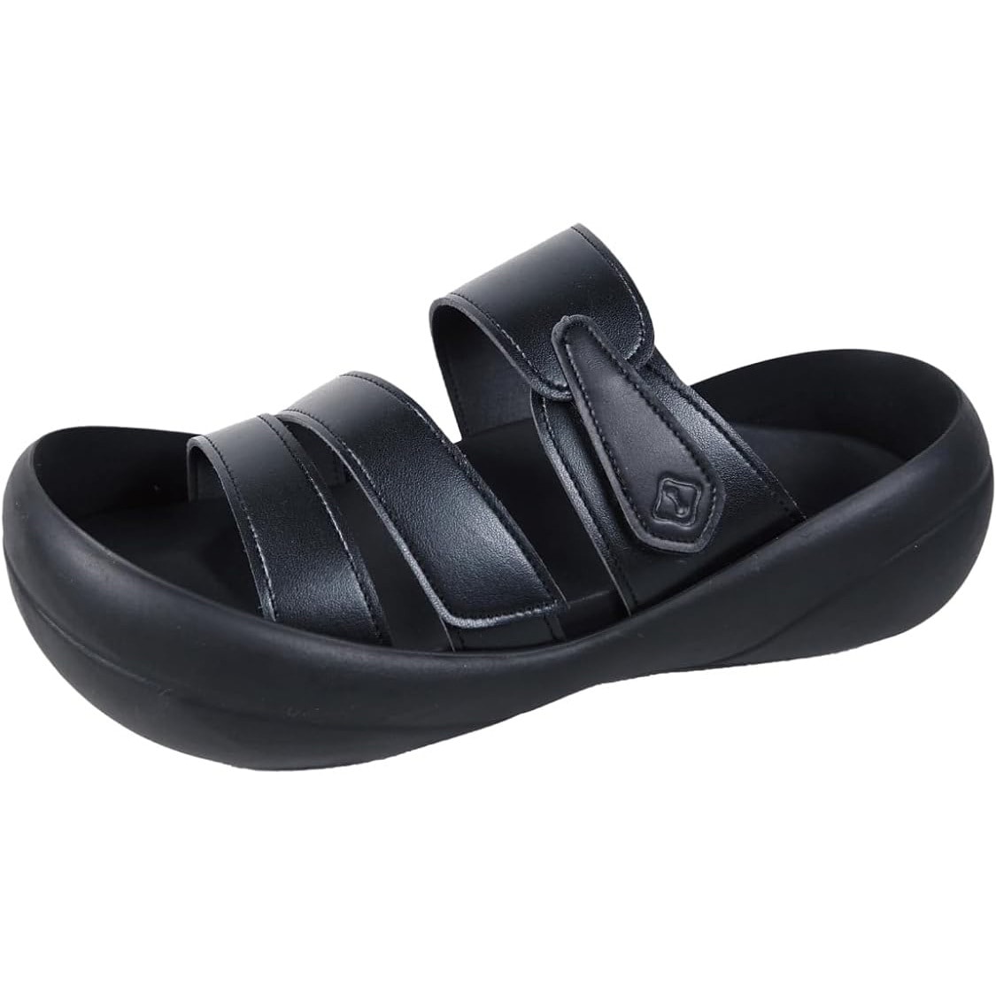 CJBF-5137 サンダル リゲッタ 合成皮革/合成底(ポリウレタン) ブラック×ブラック色   CJBF-5137