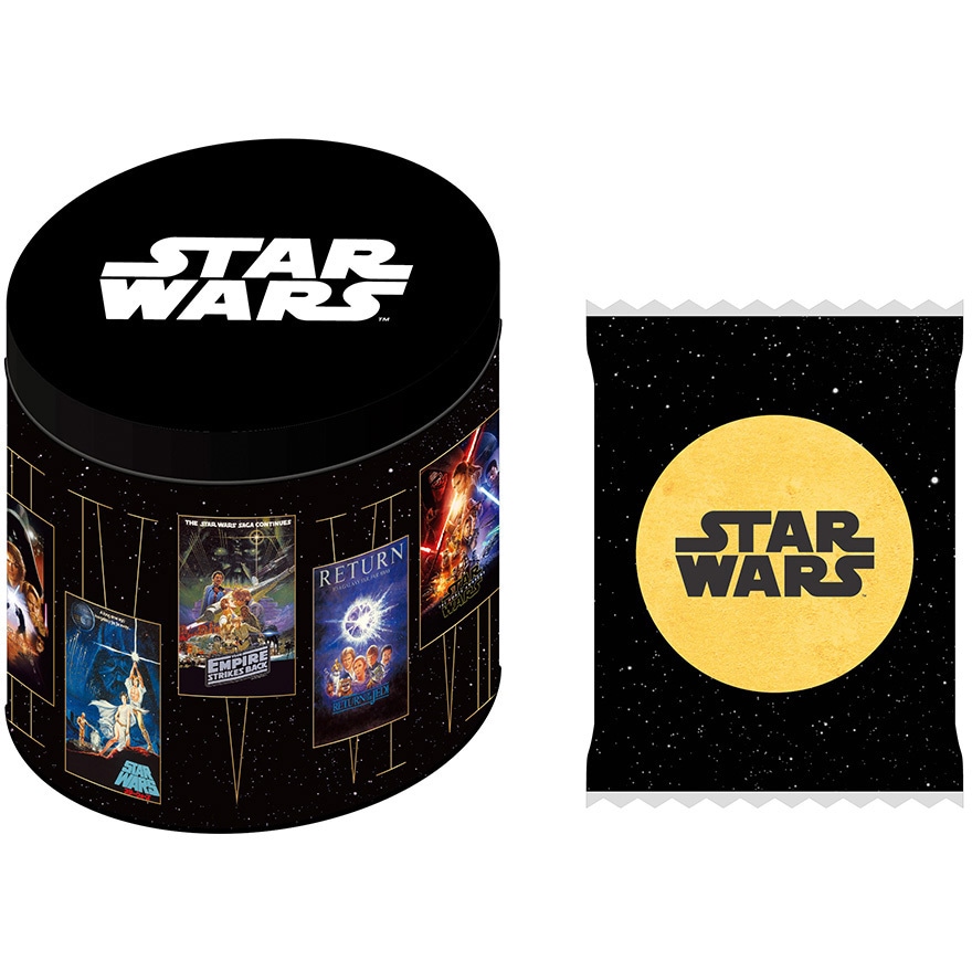 喜ばれる誕生日プレゼント スターウォーズゴーフレット缶 1セット(7枚×10個) MON・CREVE その他