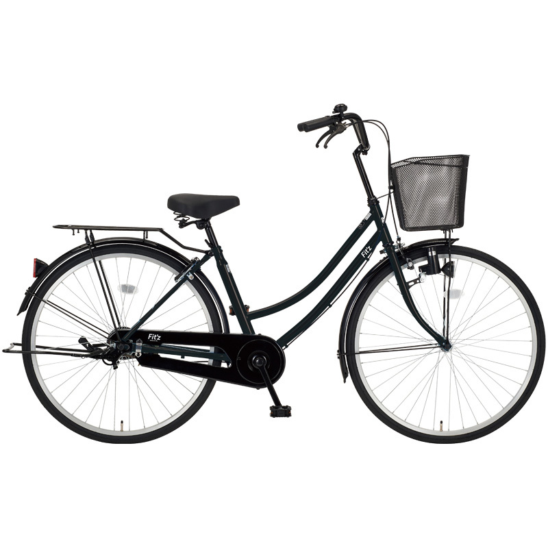 ★美品★26インチ　外装6段変速　ledオートライト付き　ブラック 自転車 サギサカ 5586 バチュール黒 ブラック 軽快 26インチ 外装6段