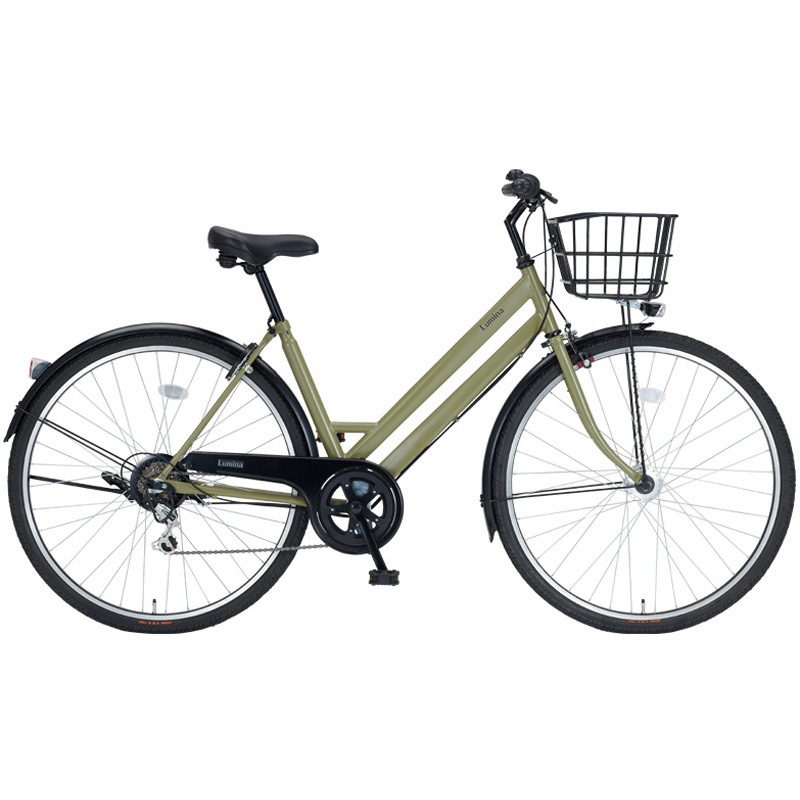 LMN-GC266-A 【LMN-GC266-A】26インチ/オートライト/変速外装6段変速 Lumina-G マトDオリーブ色