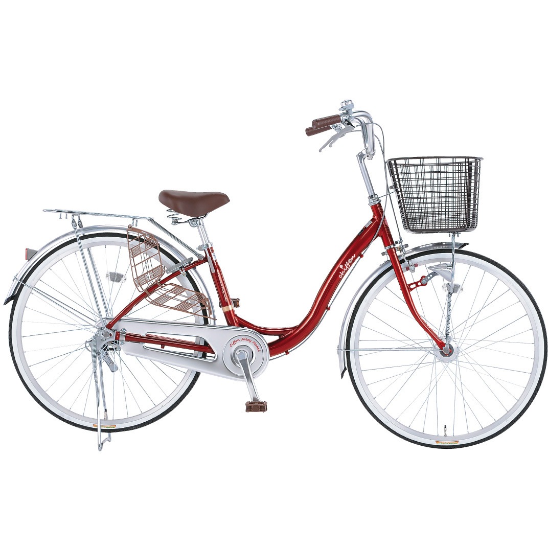 CFN26AL 【CFN26AL】26インチ/ダイナモライト/変速なし CHIFFON Dレッド色