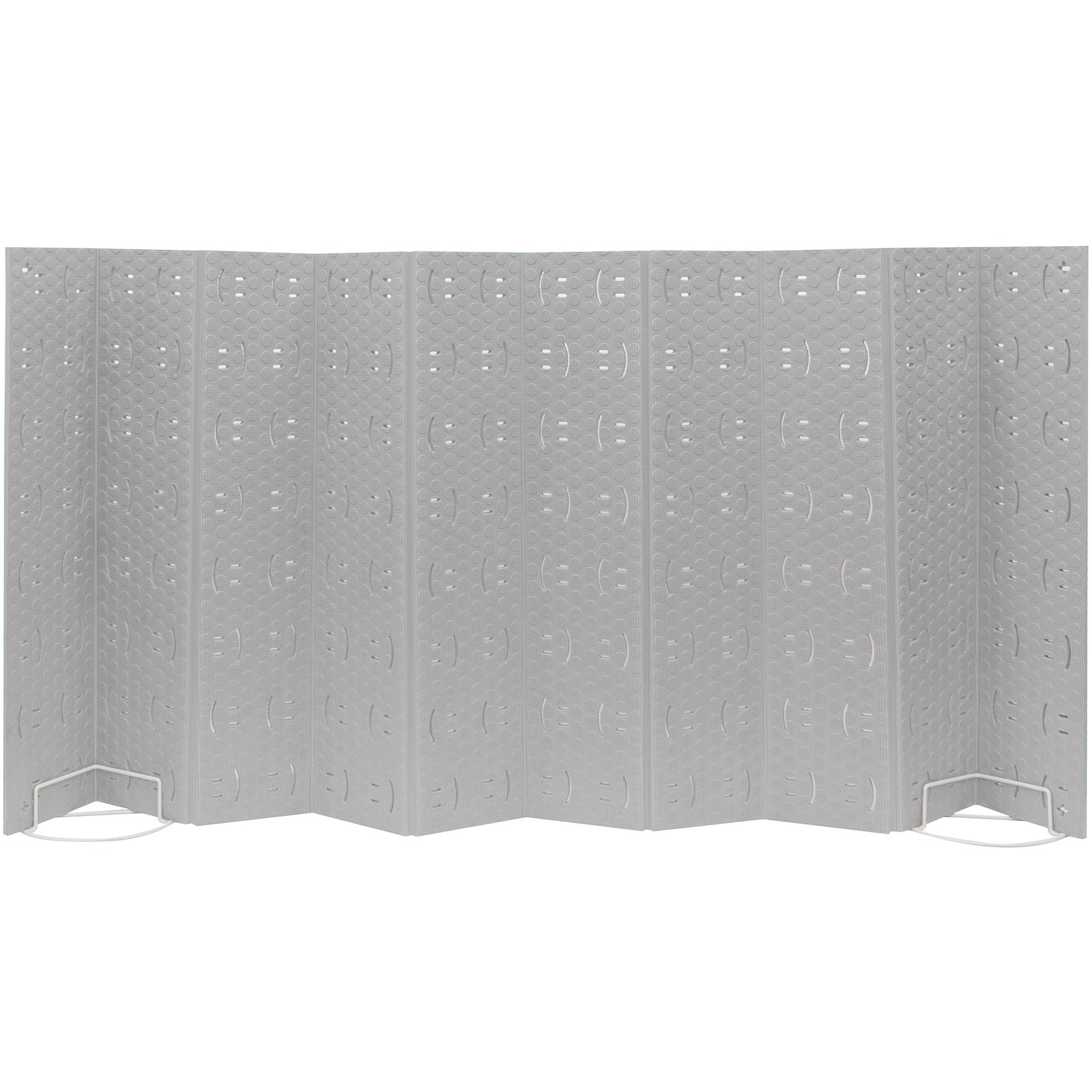 OT-075-098-5 軽量らくらくパーテーション テラモト グレー色 幅1700mm高さ900mm  OT-075-098-5