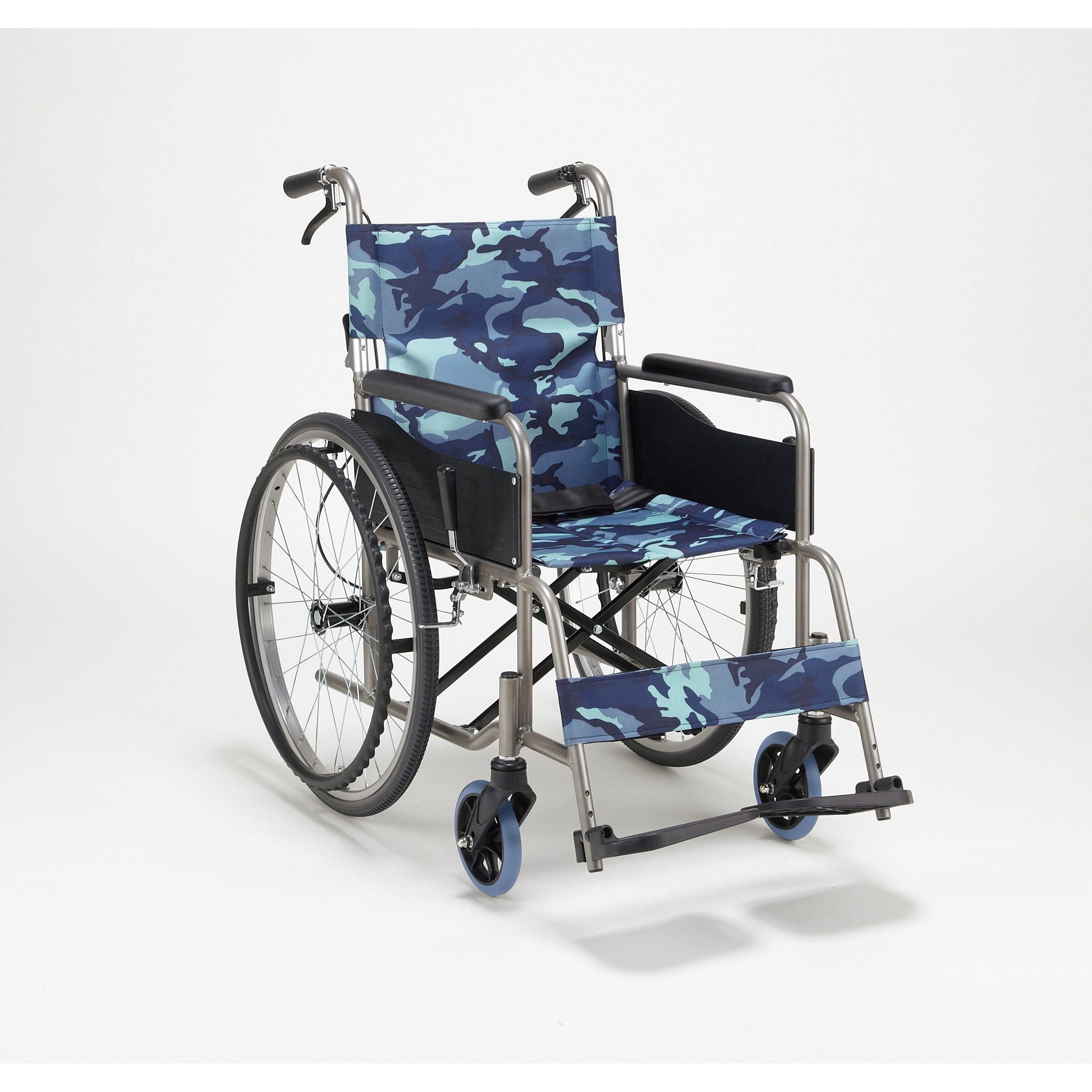 EN-50MBL アルミ製ノーパンクタイヤ車いす ichigo ichie 1台(1台) EN