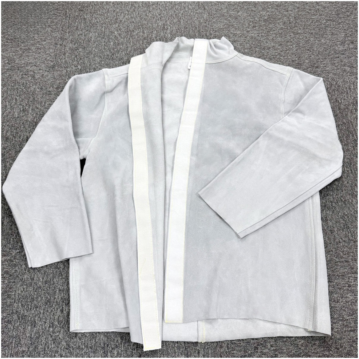 DI015-XL SUMVES 溶接牛革ジャケット DELTAPLUS グレー色 XL  DI015-XL