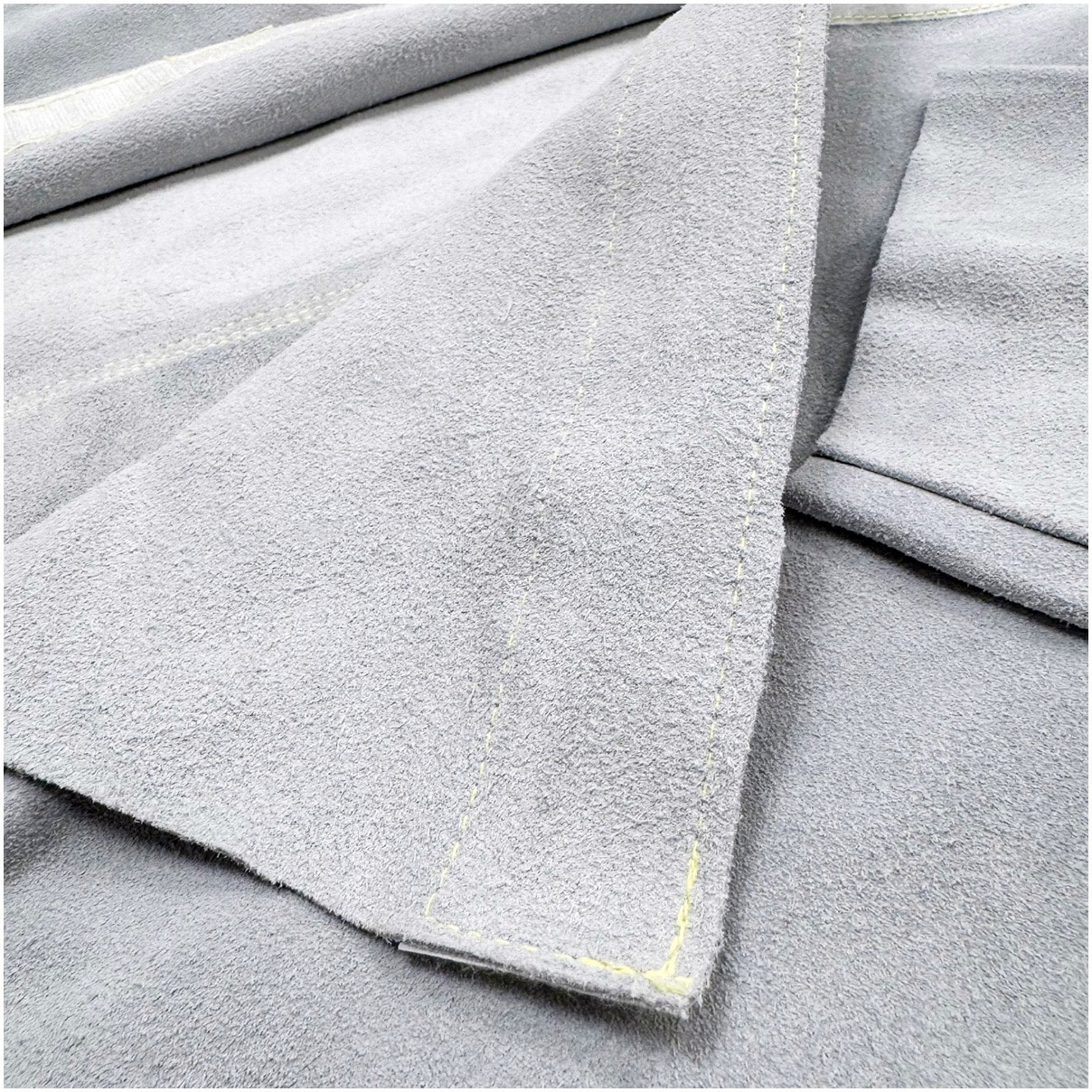 DI015-XL SUMVES 溶接牛革ジャケット DELTAPLUS グレー色 XL  DI015-XL