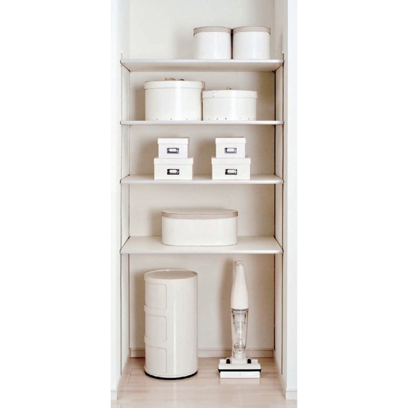 キャニティ 棚受けレール基本セット レールセット ノダ 棚柱 【通販