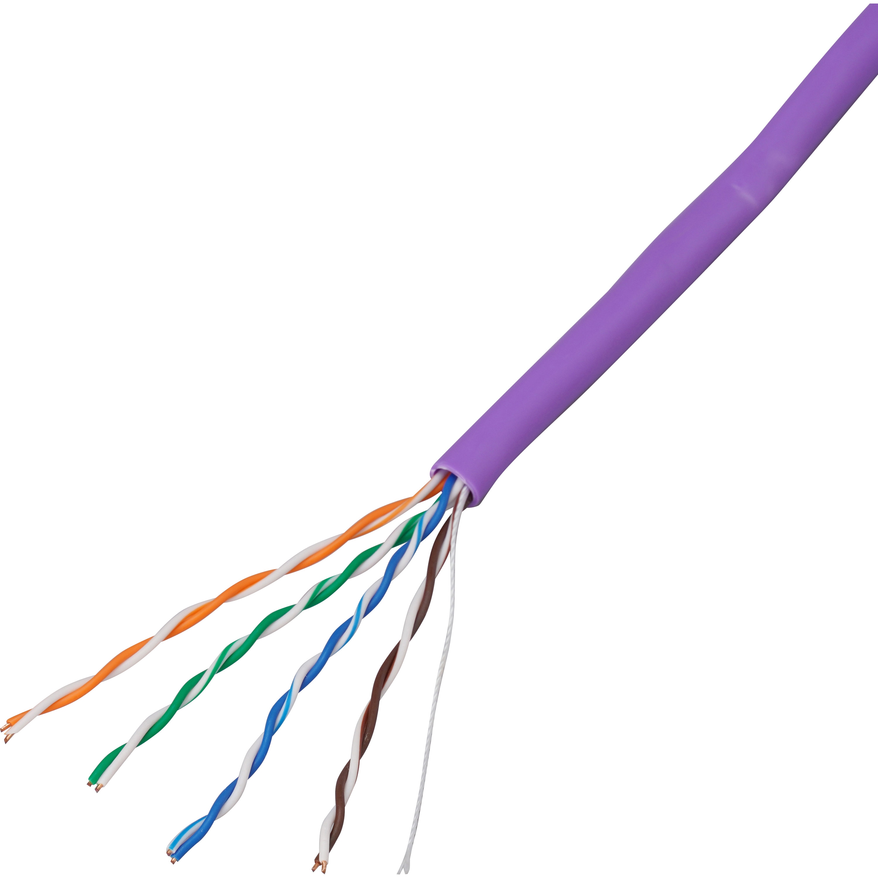 Purple300m LANケーブル CAT5e 単線長尺 リレックス箱 モノタロウ 屋内