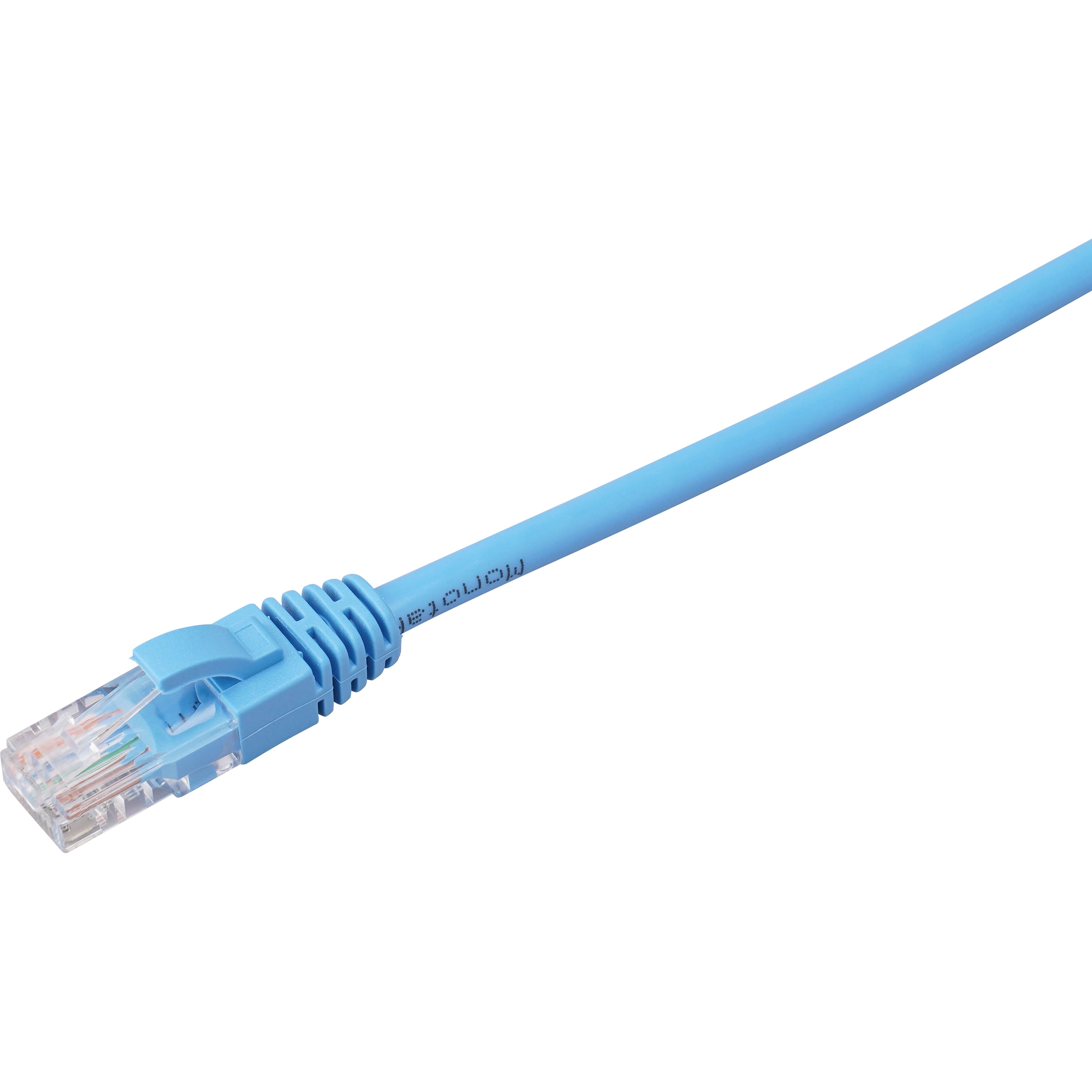 Blue/2m LANケーブル CAT5e より線 ツメ折れ防止コネクター モノタロウ
