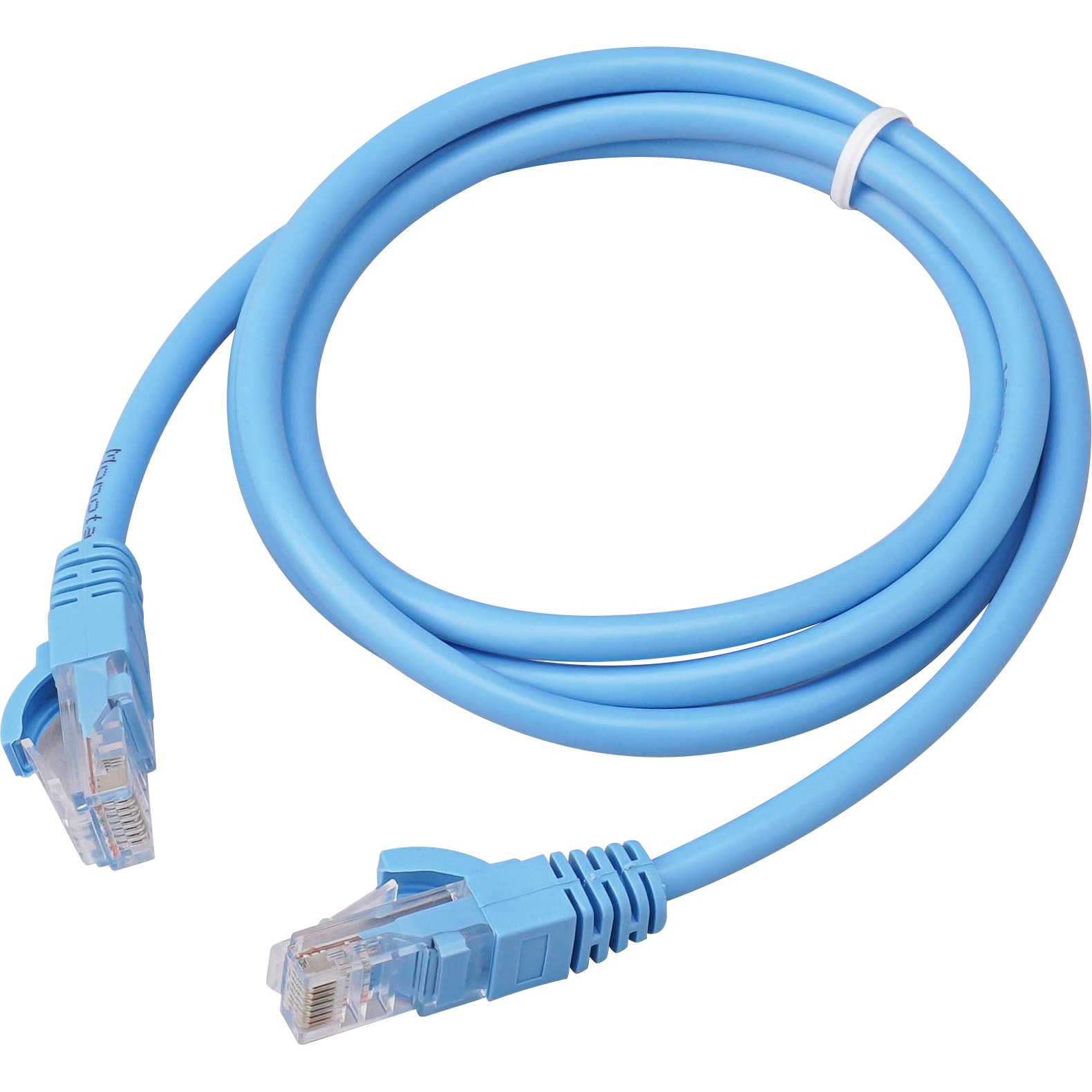 Blue/1m LANケーブル CAT5e より線 ツメ折れ防止コネクター モノタロウ