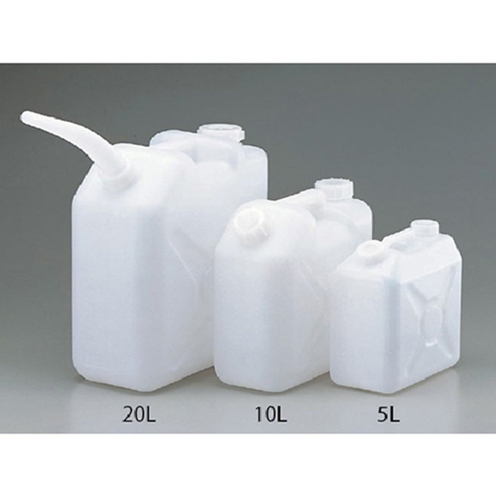 平角缶 2ケ口 両端平キャップ仕様 洗浄済 NIKKO(ニッコーハンセン) 10L