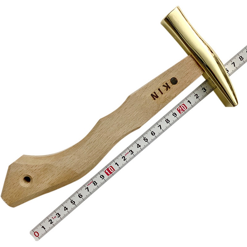 21 角蛇曲ショート 250mm ゴールド マルキン印 板金ハンマー ステン武力屋 マルキン印 頭径22mm 8,745円