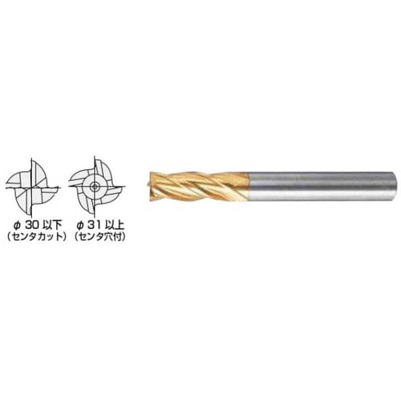ミルコ 4GNKR40 GC-NK4枚刃エンドミルレギュラー刃 MOLDINO(旧:三菱日立