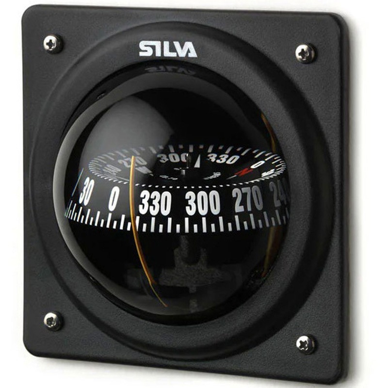 70P バルクヘッドタイプコンパス 70P SILVA 外径95×95mm