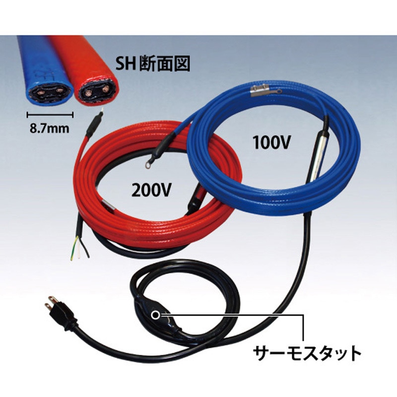 排水路ヒーター細管用 アサヒ特販 水道凍結防止帯 【通販モノタロウ】