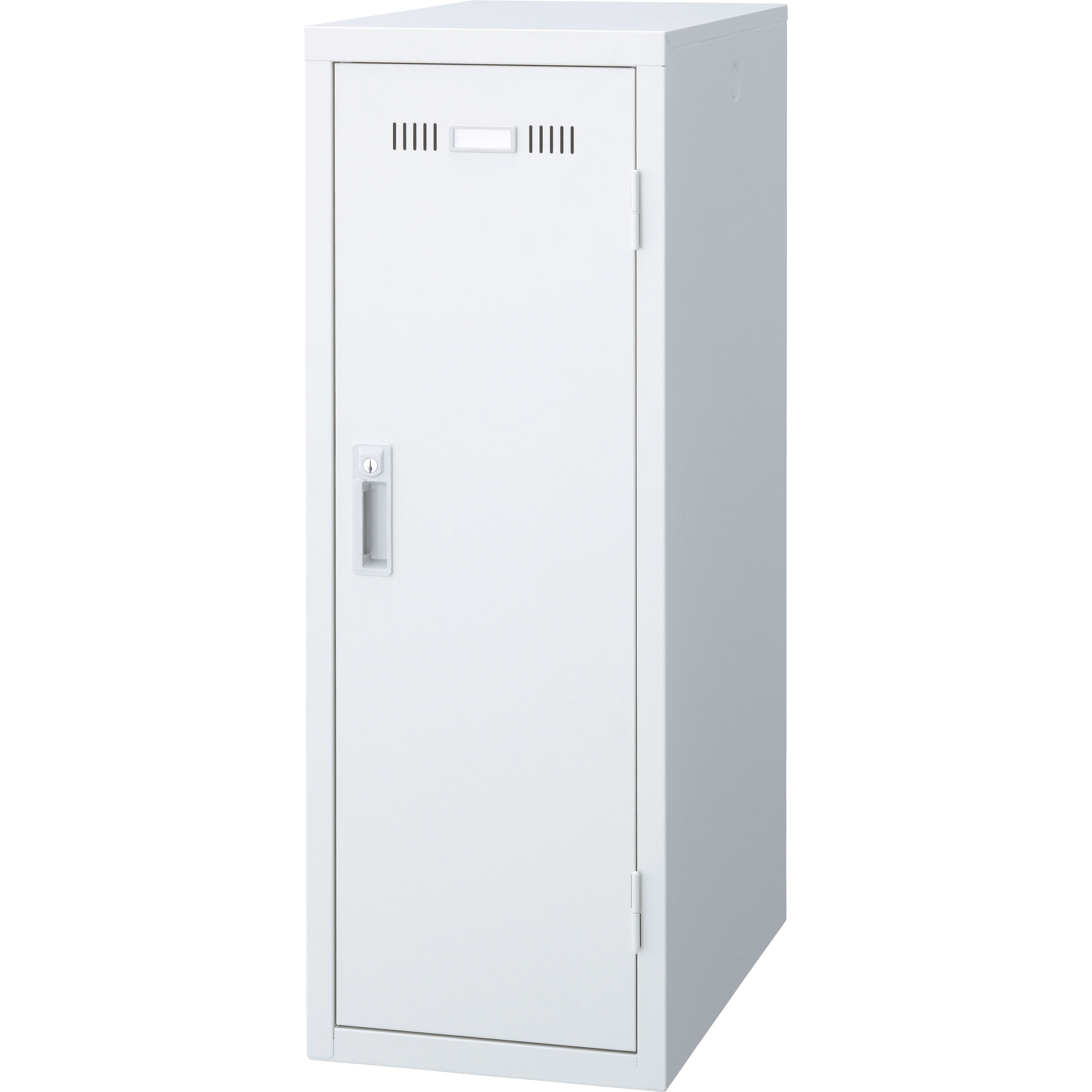 88552 ミニロッカー(連結タイプ)シリーズ 生興 寸法317×515×896mm ホワイト色 シリンダー錠W