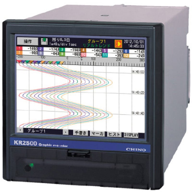 KR2S6PSG0A-NNN グラフィックレコーダ 1台 CHINO(チノー) 【通販