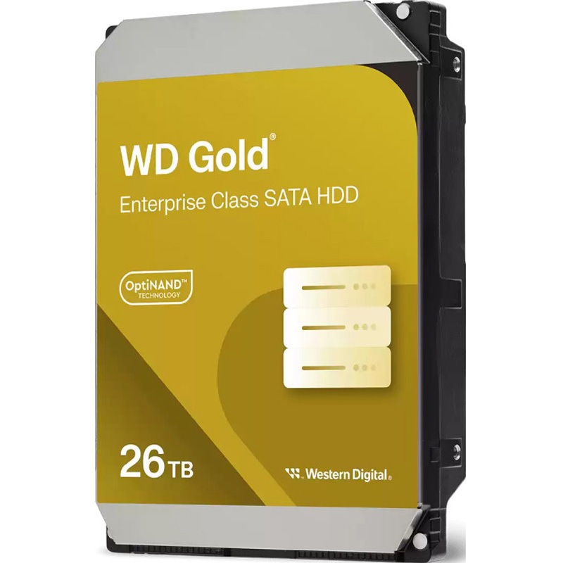 WD261KRYZ 内蔵ハードディスク 3.5インチ WD Gold Western Digital(ウエスタンデジタル) ディスク回転数7200min<sup>-1</sup>[r.p.m] キャッシュメモリ512MB