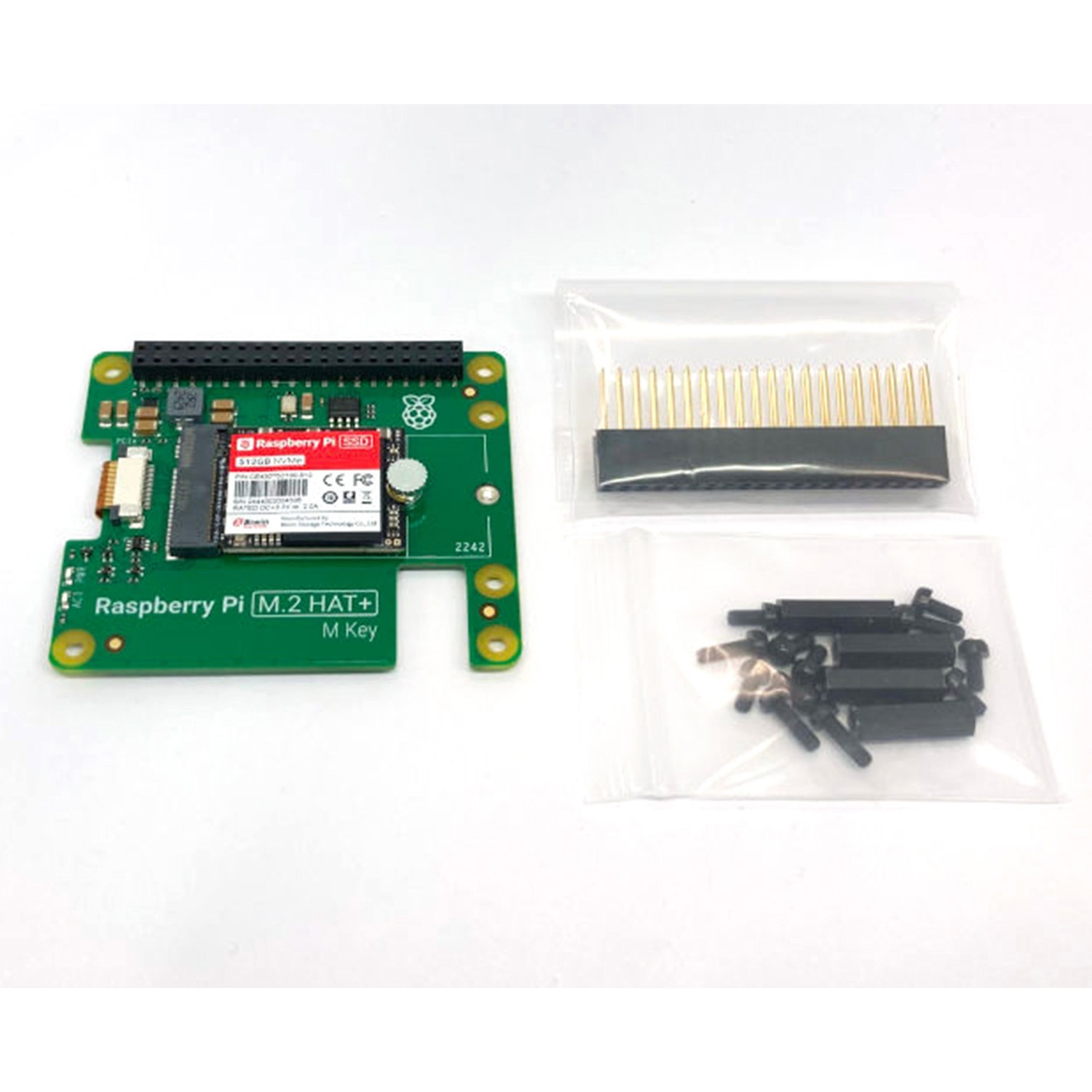 SC1676 Raspberry Pi SSD Kit 512GB Raspberry Pi 寸法2230(22×30)mm