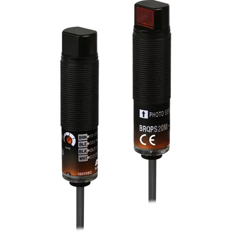 円柱型光電センサBRQPSシリーズ 1セット(2個) AUTONICS(オートニクス) 【通販モノタロウ】電子部品(オンボード)