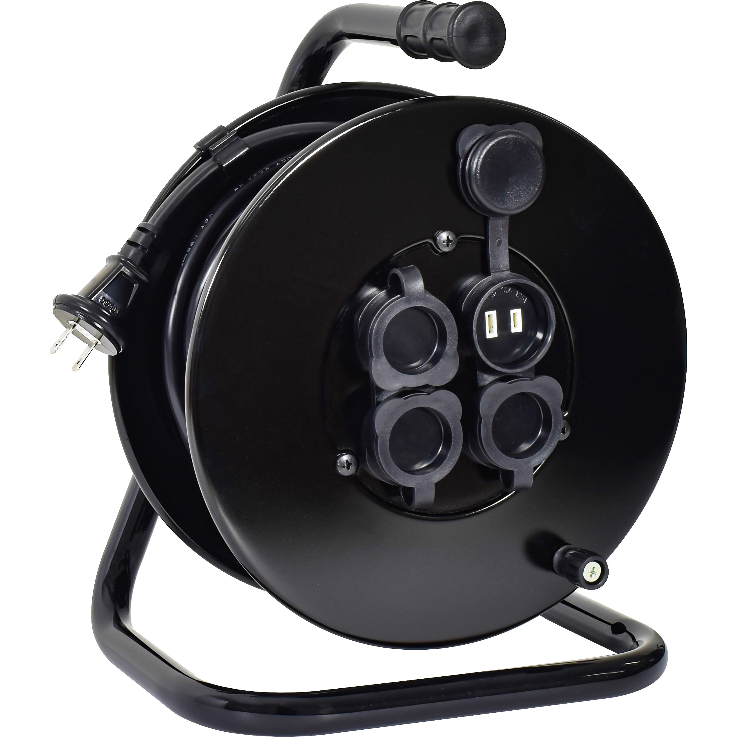 NGW20-BK ナイスリール 日動工業 防雨 屋内・屋外兼用 125V 電線長さ20m  NGW20-BK 8,125円