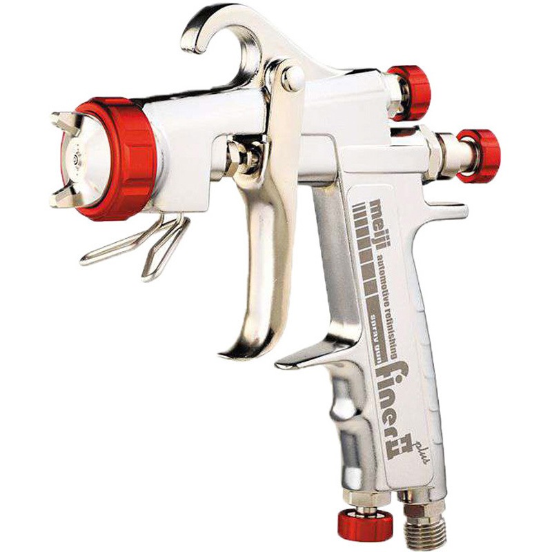 自動車補修専用スプレーガン FINERⅡ PLUS-G14 明治機械製作所 重力式