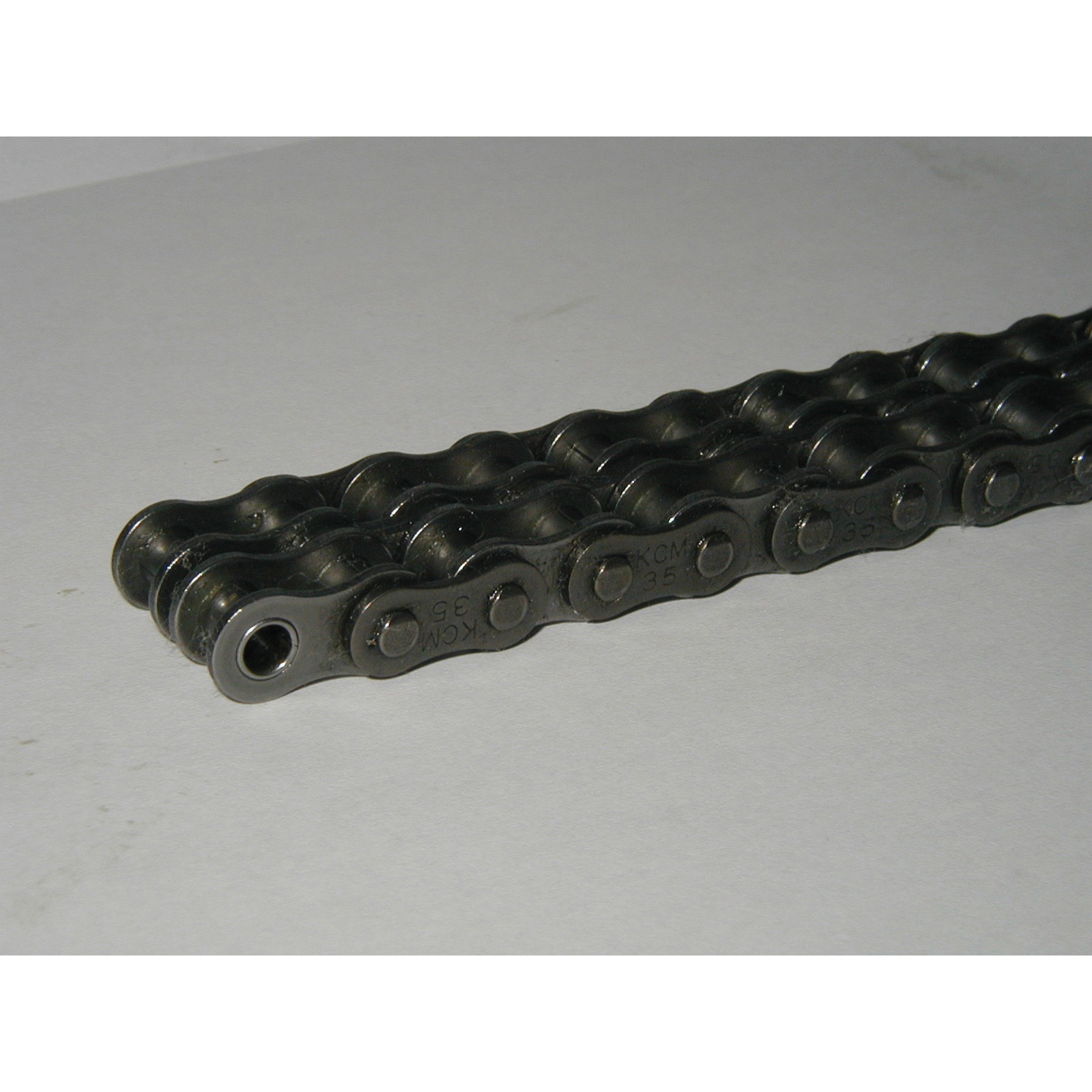 100-2RP96L KCMローラチェーン リベット形・2列タイプ KANA(片山チエン) 31.75mmピッチ チェーンNo.100 ユニットリンク数96 内リンク内幅19.05mm  100-2RP96L