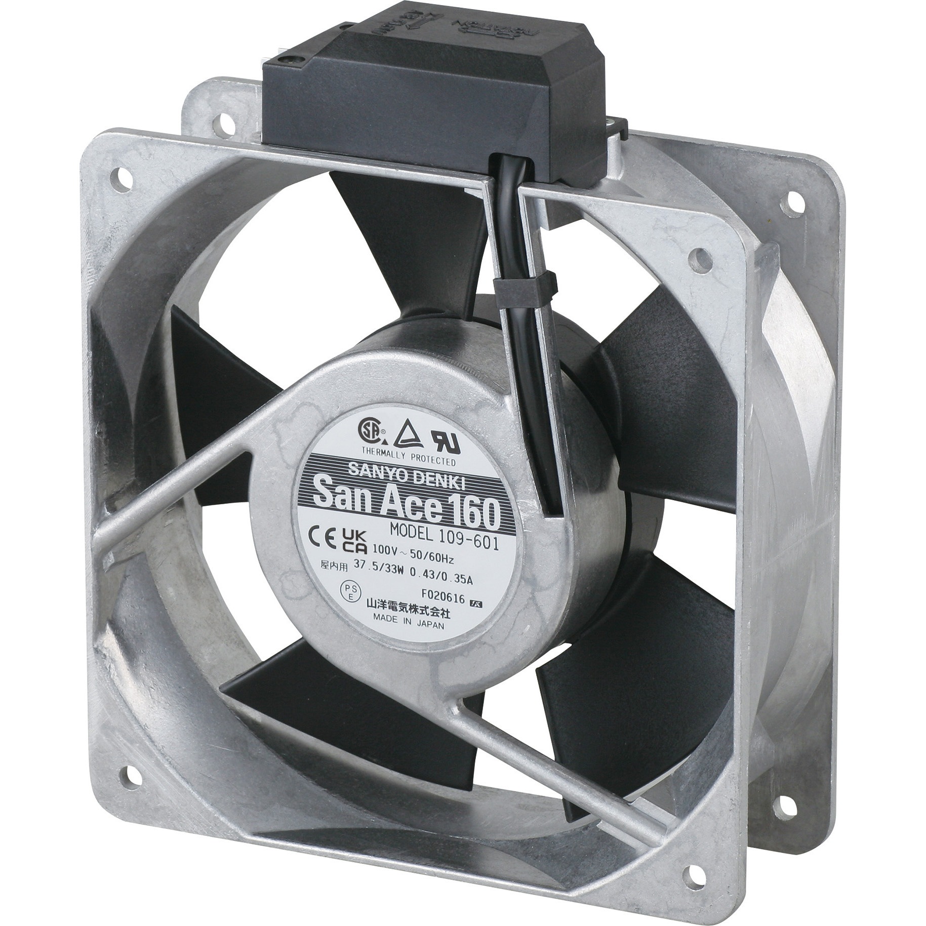 ・・専用です・・ S-109-601 冷却ACファンSan Ace(交流電源用) 山洋電気 AC100V 厚さ51mm